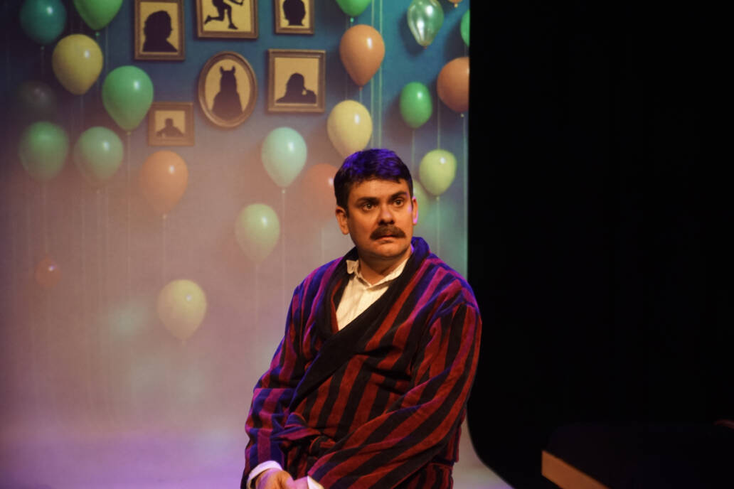 J'ai 8 ans et je m'appelle Jean Rochefort de Adele Fugere avec Thomas Drelon Theatre des Beliers Avignon