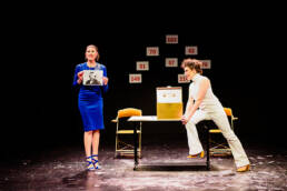 La Honte ! de Elise Roth et Lea Roblot- theatre des beliers avignon off