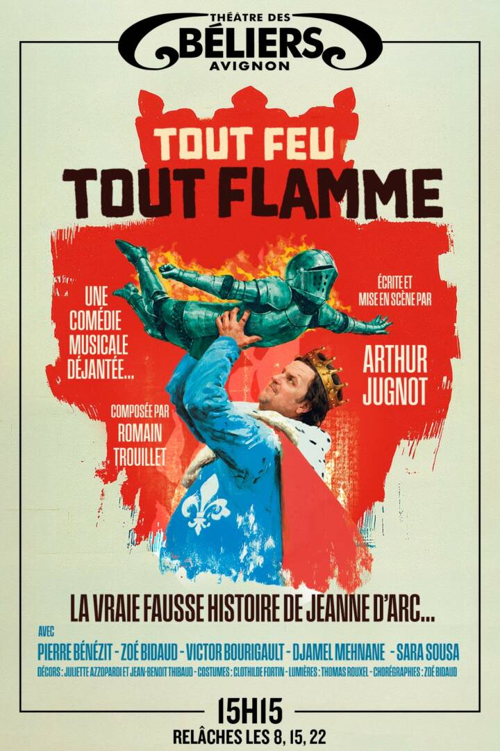 TOUT-FEU-TOUT-FLAMME-Theatre des Beliers festival avignon off 2026